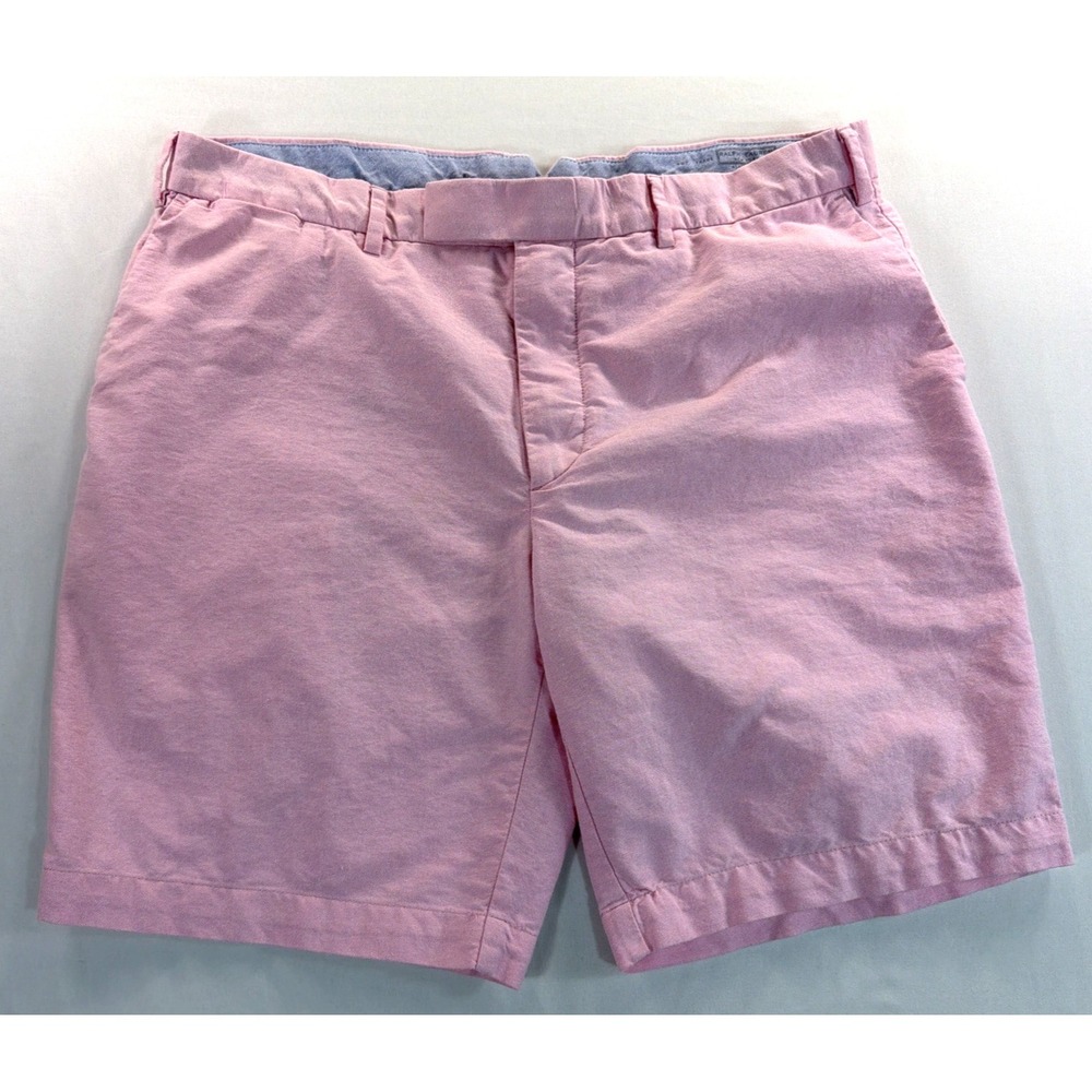 Polo Ralph Lauren Shorts Mens 38 Pink Chino Classic Casual Flat Front Preppy
